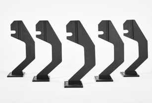 3D printed replacement machine part, produced in tough FDM Nylon 12CF thermoplastic.