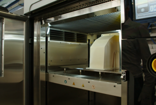 Bombardier Transportation 3D prints parts for their trains. 