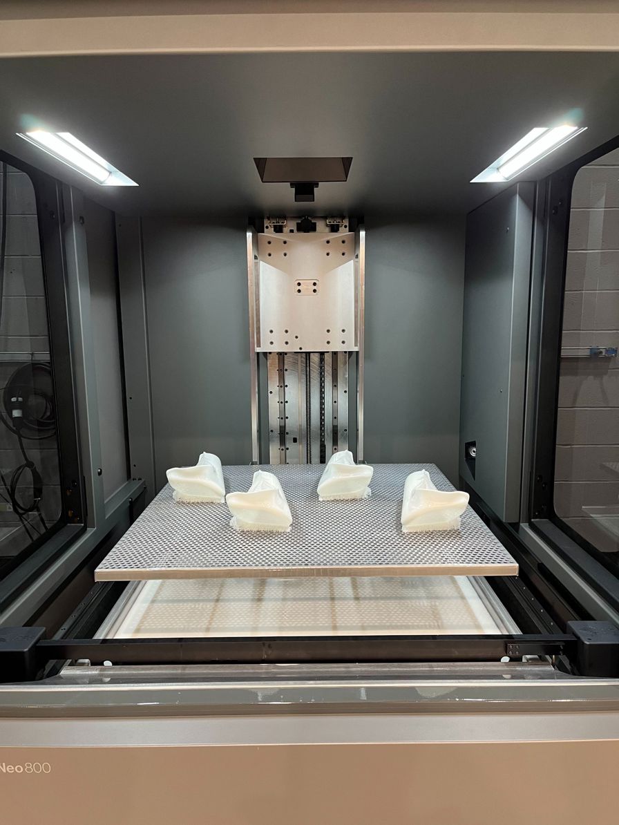 Team Penske 3D printed prototypes