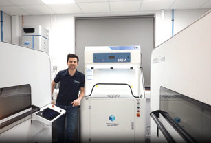 Compact footprint of the SAF H350