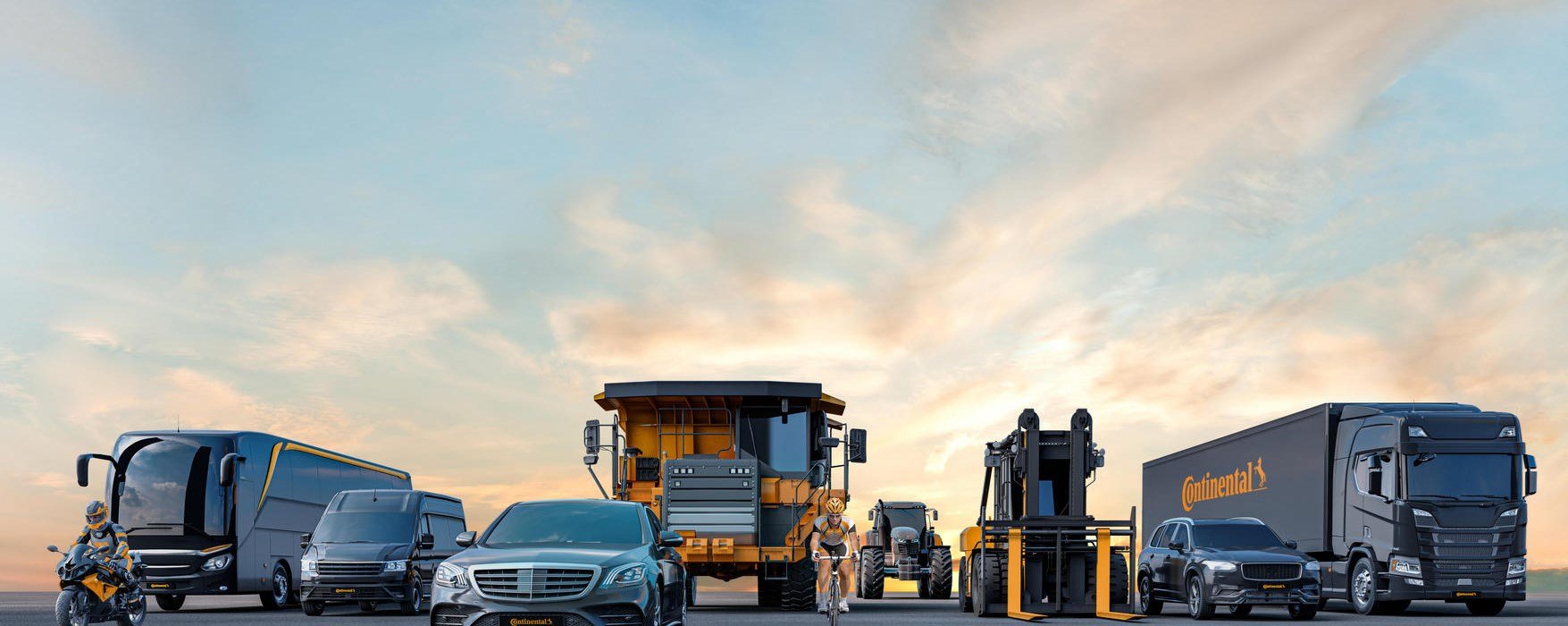 Continental ranks among the automotive technology leaders and offers a broad product  range of passenger cars, commercial vehicles and two-wheelers (Credit: Continental AG).