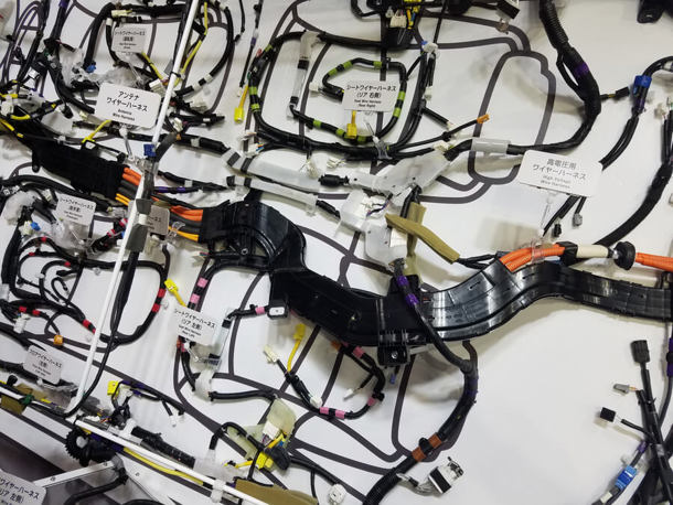 automotive wiring harness layout production