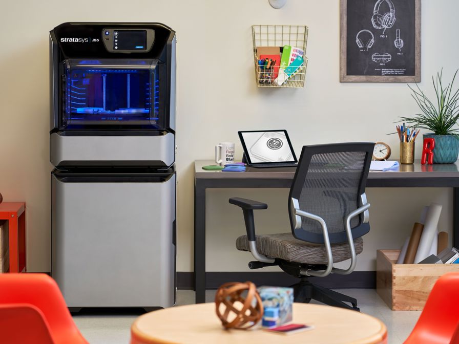 J35 printer in office.