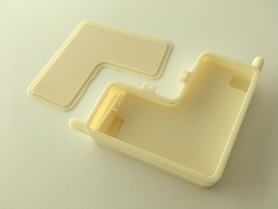 Part of the new 3D prototype steam generator produced using ULTEM™ 1010 resin.
