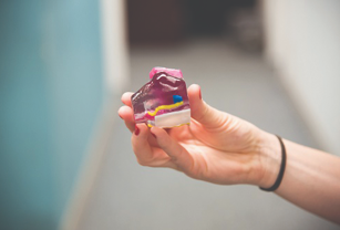 A personalized color-coded 3D print of a patient specific imaged part. 