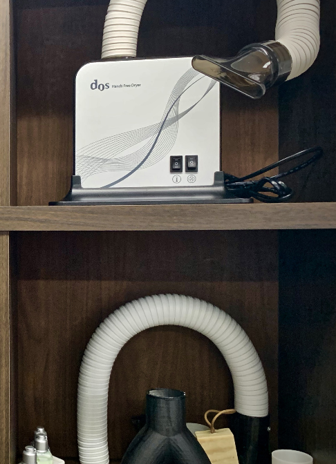 Prototype parts made with the Stratasys F120 for the IM Co., Ltd dryer.