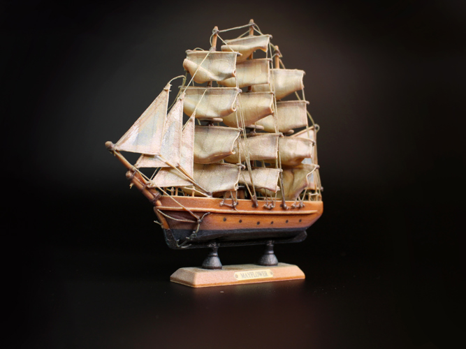 Mayflower Ship   WSS   black background