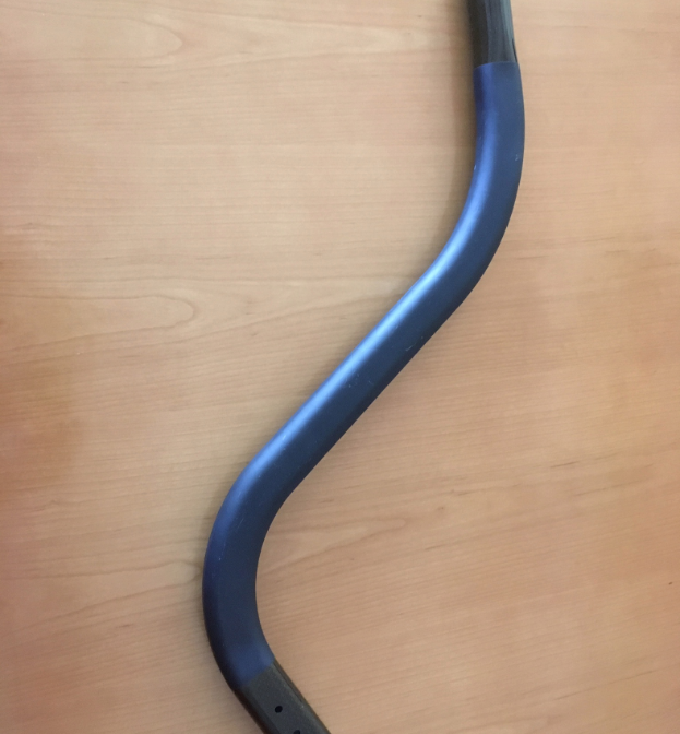 Carbon fiber mandrel for a helicopter cyclic stick produced using a 3D printed composite
tool. Plyform reports 30% increase in part quality versus traditional composite production.