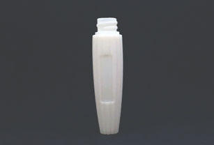 A mascara bottle 3D printed using Stratasys Connex3 and VeroWhite material.