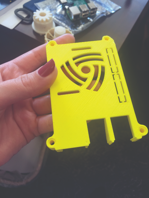 QCC student 3D printed art project.&nbsp;