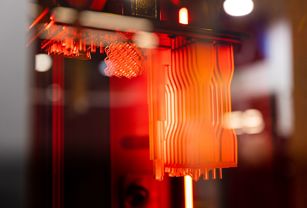 Origin One printing process close up.