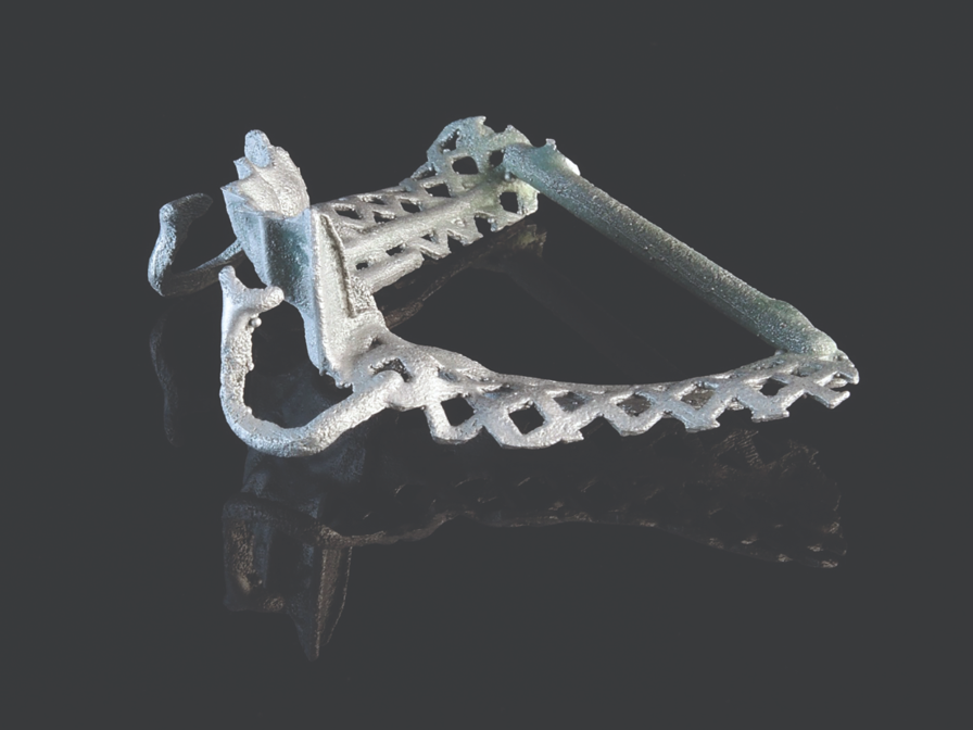 Udell Dental Laboratory can 3D print models like this in clear bio-compatible material