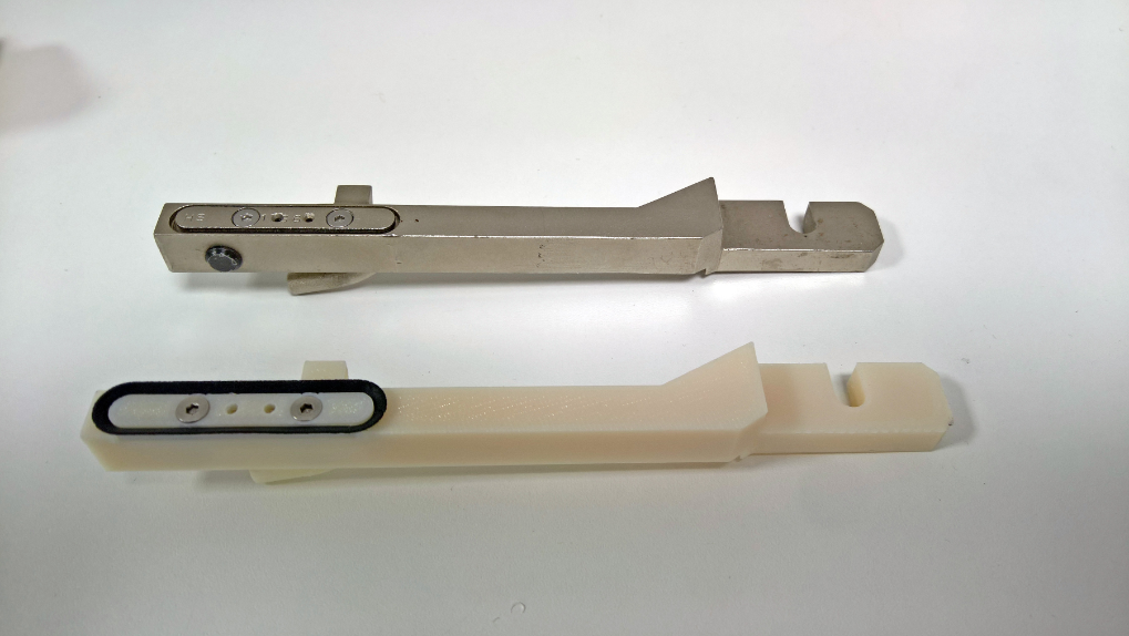 UPSA is making 95% cost-savings on just one part alone by replacing cast steel arms with high-performance 3D printed arms using ABS-M30i 3D printing material.