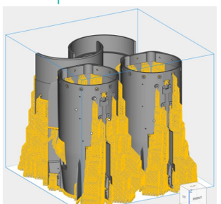 GrabCAD Print Pro projectile design preview