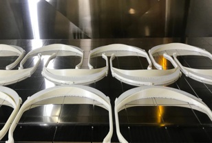 stratasys 3d printed shields