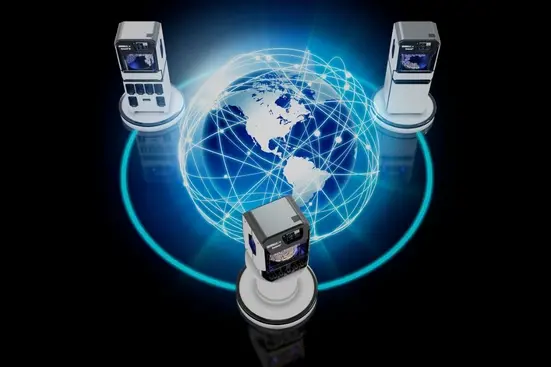 DentaJet printers connected to Stratasys cloud monitoring through the GrabCAD IoT Platform
