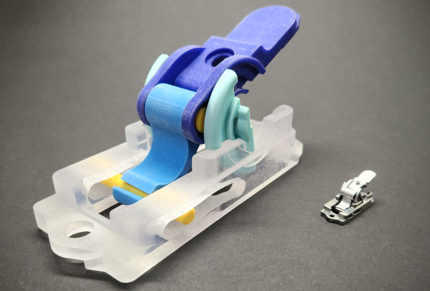 polyjet microsoft hinge prototype.