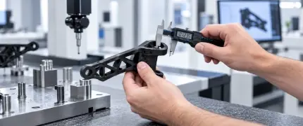 Military drone manufacturing measuring bracket
