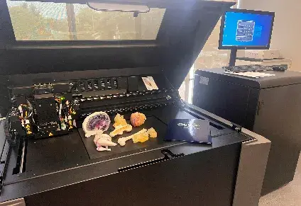 3D Printed with parts