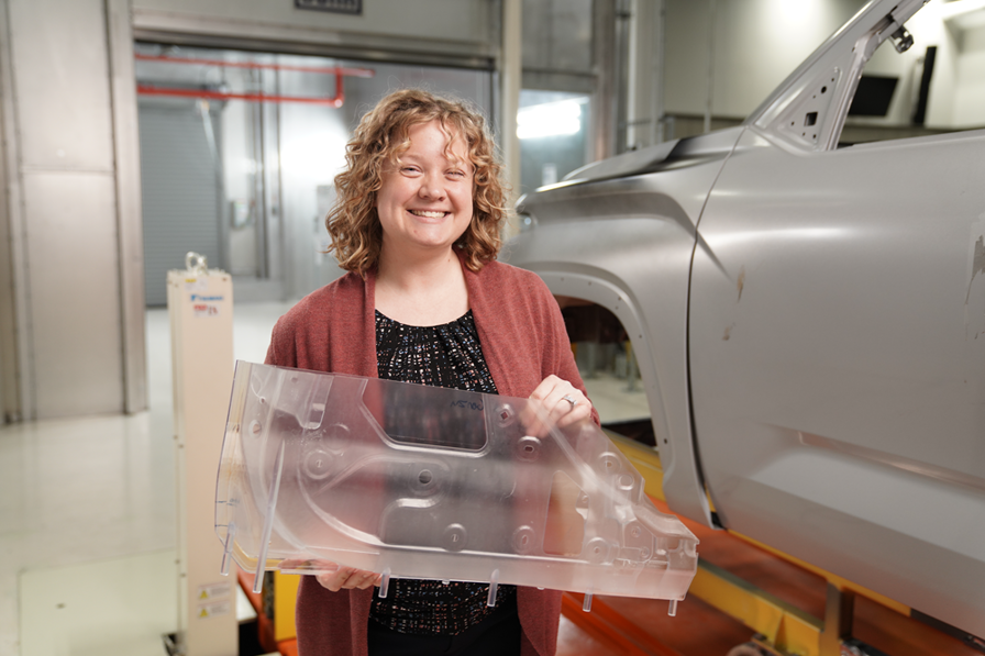 3D Printed Translucent Surrogate Part for Toyota