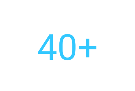 40+