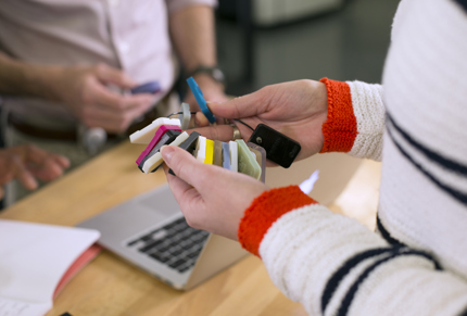 Polyjet 3D Printing Material Swatches
