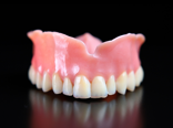 3D printed Stratasys TrueDent upper denture designed by Lino Adolf