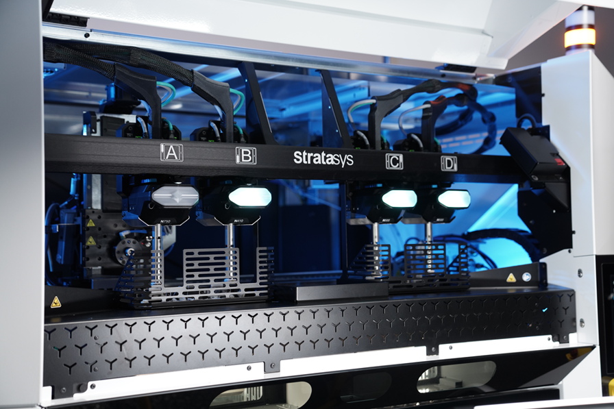 Extruders 3D printed on Stratasys F3300 FDM Printer