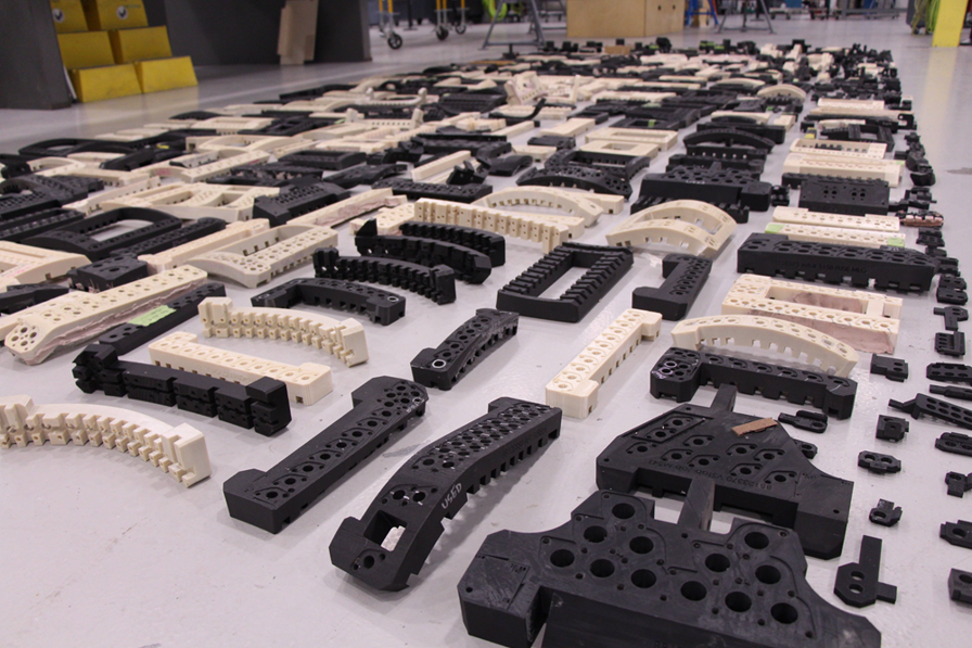 Aerospace Drill Guide 3D printed using Stratasys FDM Technology
