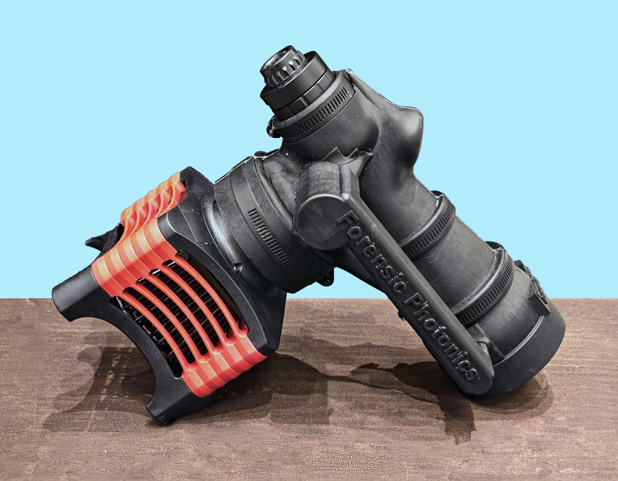 3D Printed fingerprint scanner forensic photonics