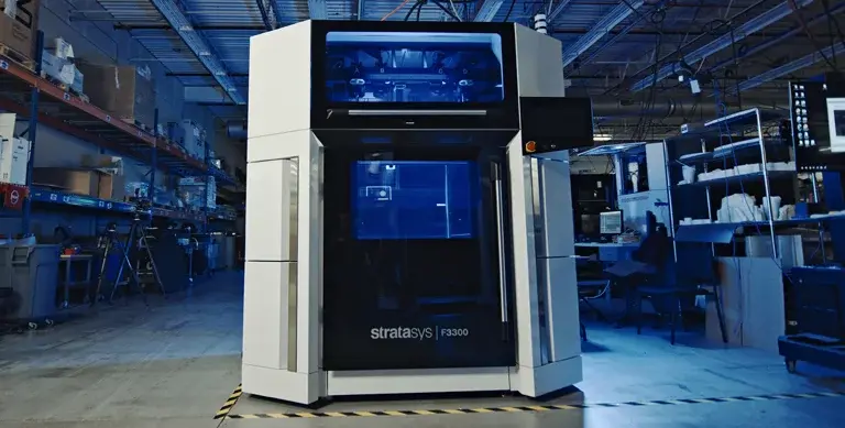 stratasys f3300 3d printer in production facility