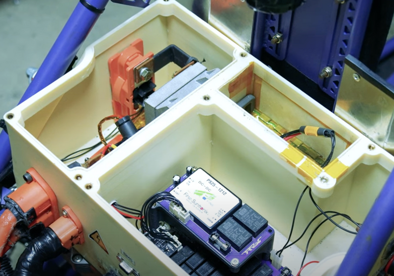 Electronic components enclosure box 3D Printed using Stratasys F770