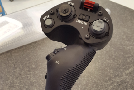 Pilot Stick 3D printed using Ultem 9085