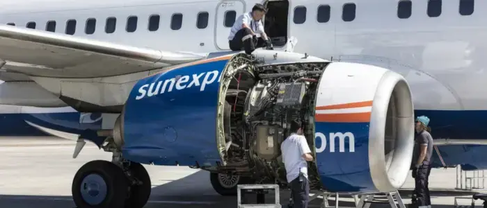 aircraft maintenance 3d printed engine duct