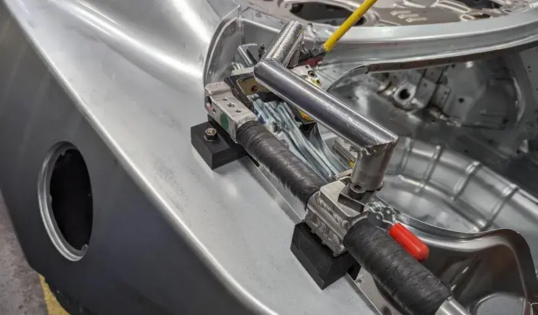 Automotive assembly components printed on Origin® P3™ DLP using EL4000 Open material, now validated as P3 Stretch™ 80