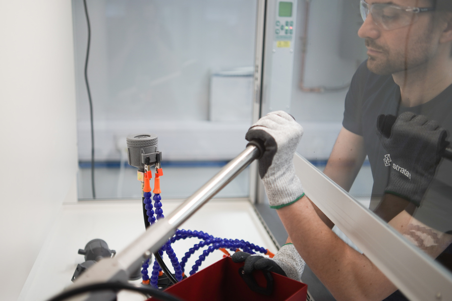 Stratsys SAF Polypropylene (PP) 3D printed water pump