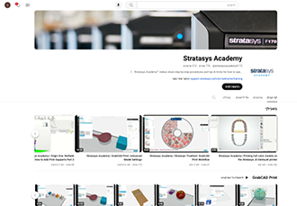 Stratasys Academy Youtube thumbnail